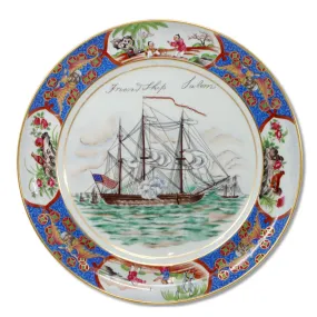 1974 175th Anni. Peabody Museum of Salem MA 10" Plate Replica of 1799
