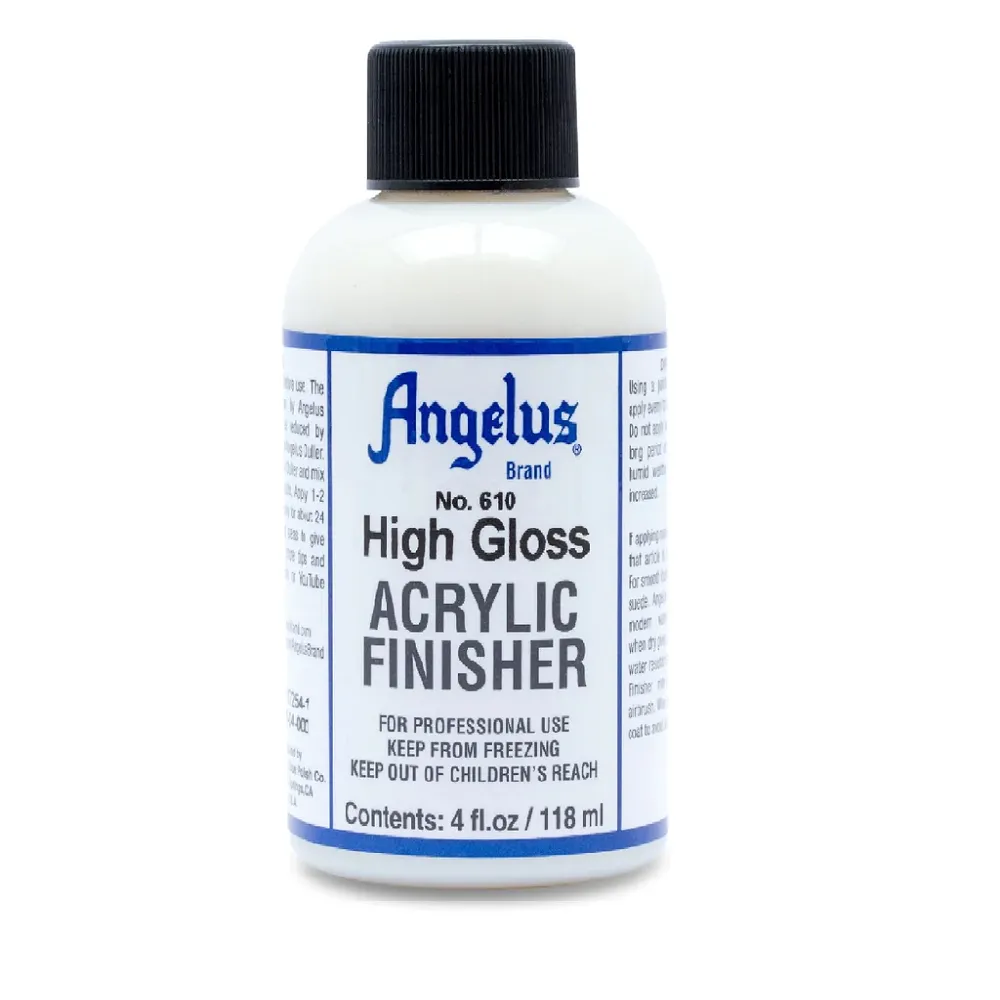 Angelus Acrylic Finisher High Gloss 4OZ #ANAFHG