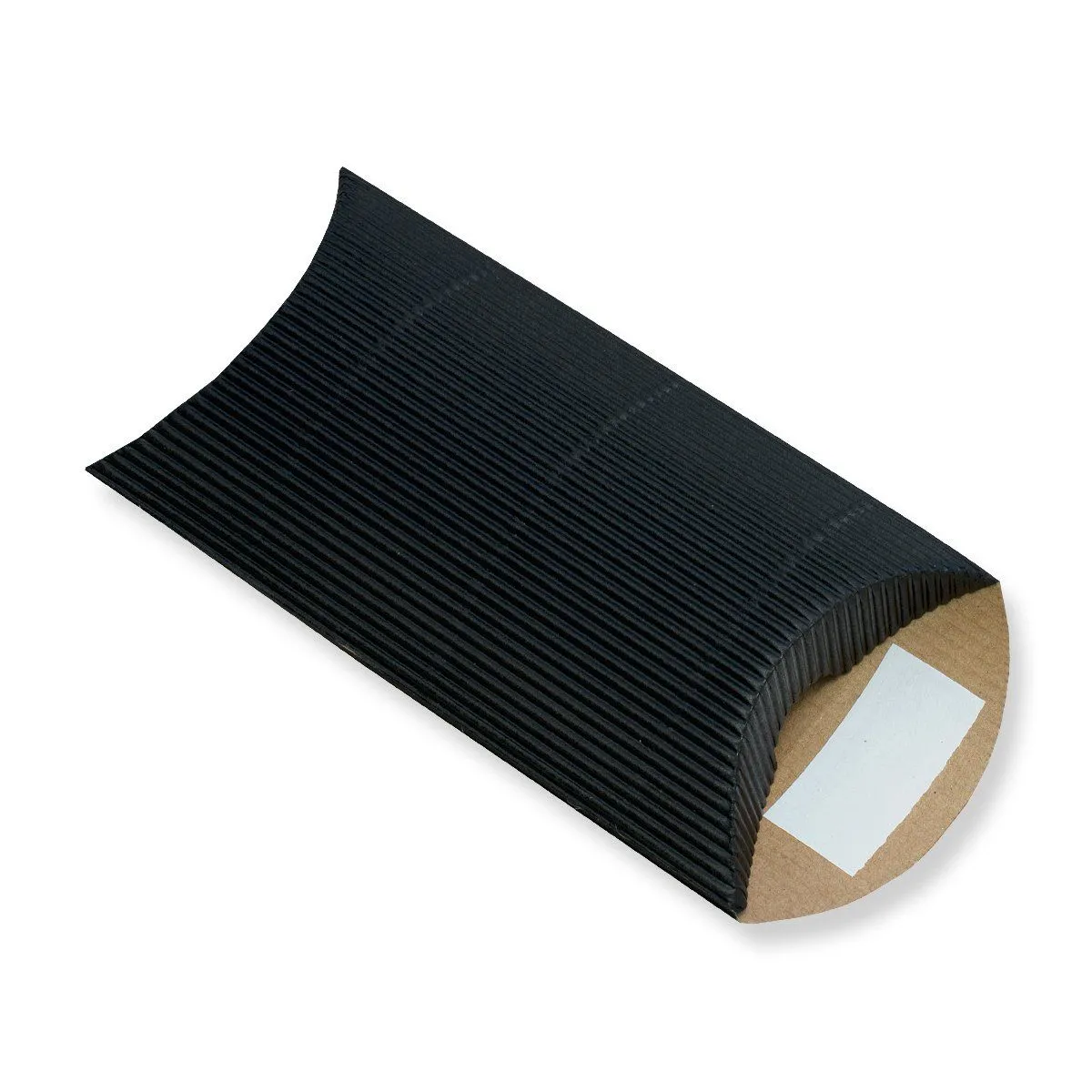 Black Pillow Boxes - Corrugated