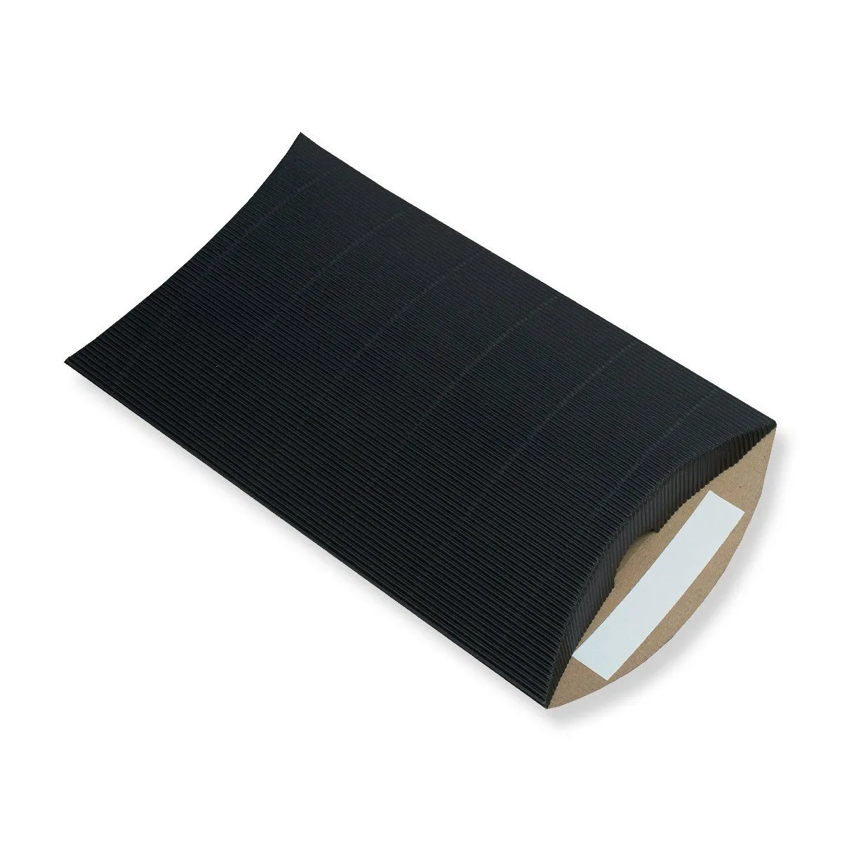 Black Pillow Boxes - Corrugated