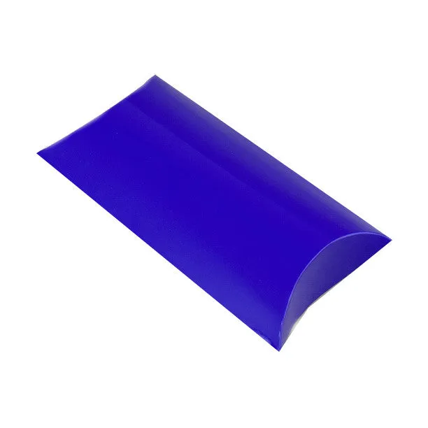 Blue Pillow Boxes - Glossy