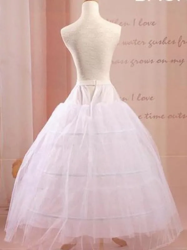 Cheap Ball Gown 2-Layers Underskirt Wedding Petticoats