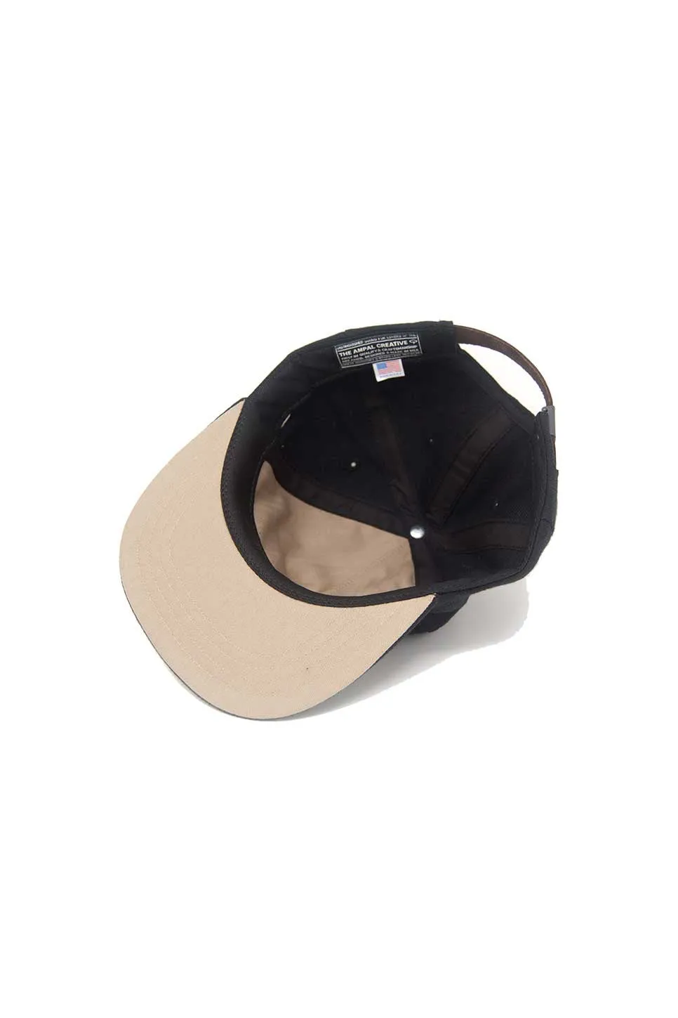 CHEETAH WOOL STRAPBACK