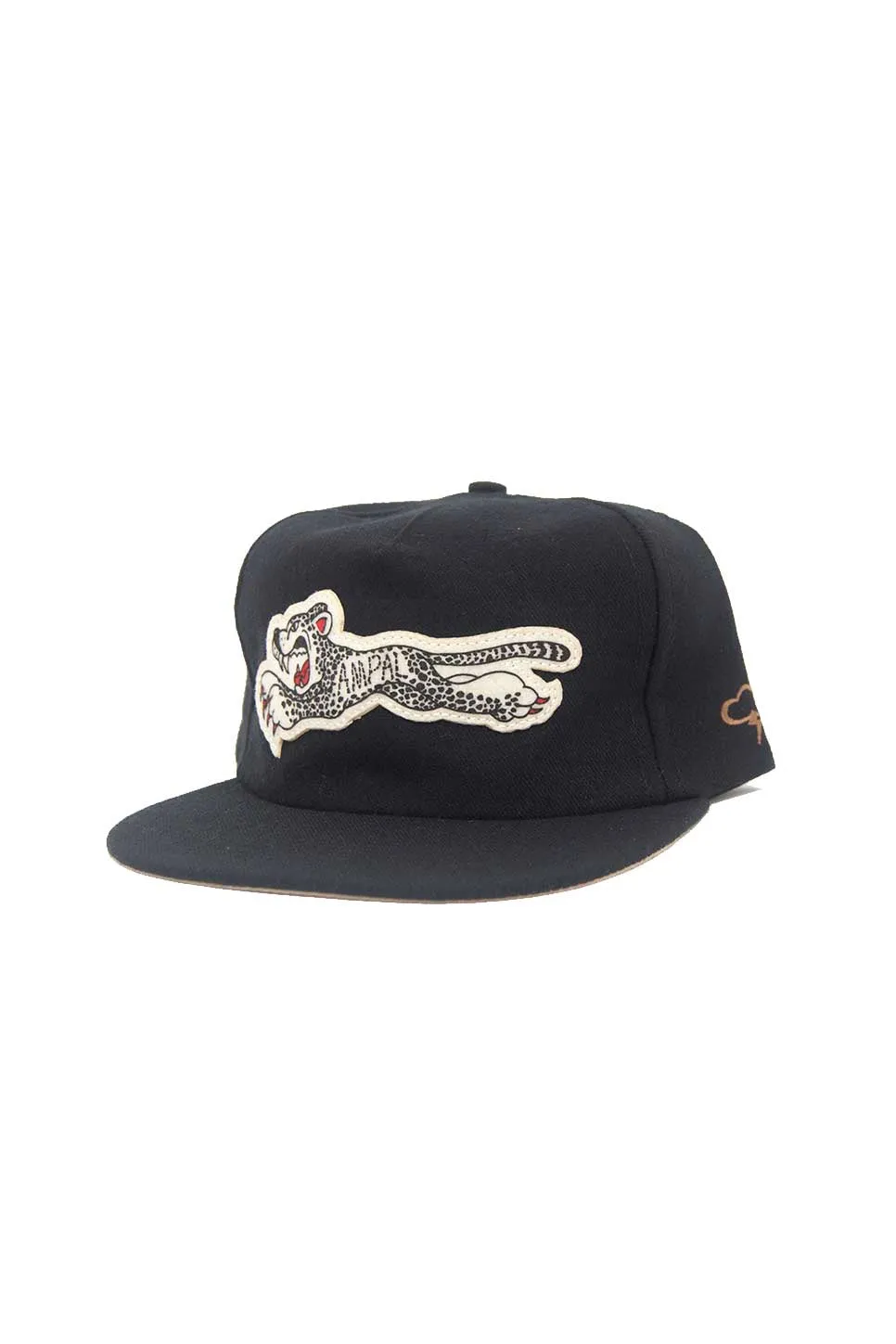 CHEETAH WOOL STRAPBACK