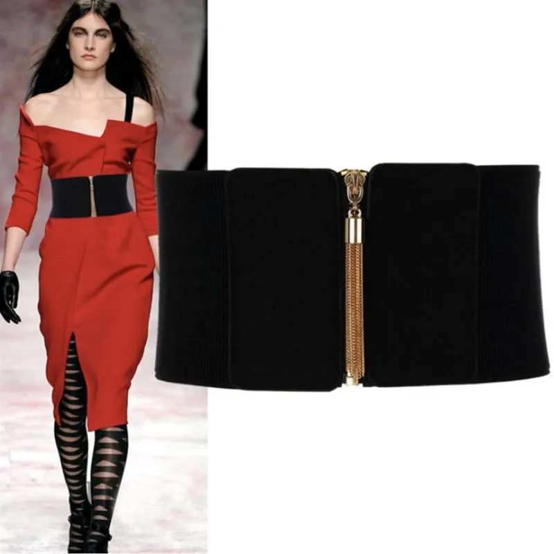 Corset belt ladies plus size designer belts for women high quality wide cummerbunds elastic ceinture femme 2020 waist cintos