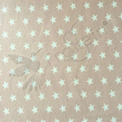 Cotton Jersey - Small Stars - Rose