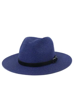 DANDY BELT STRAW FLOPPY PANAMA HAT
