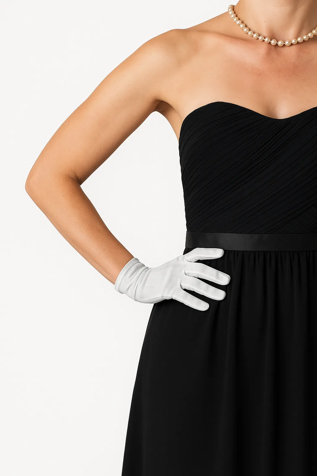 DENTS Wrist Length Satin Evening Gloves Wedding Stretch Formal Bridal in Silver