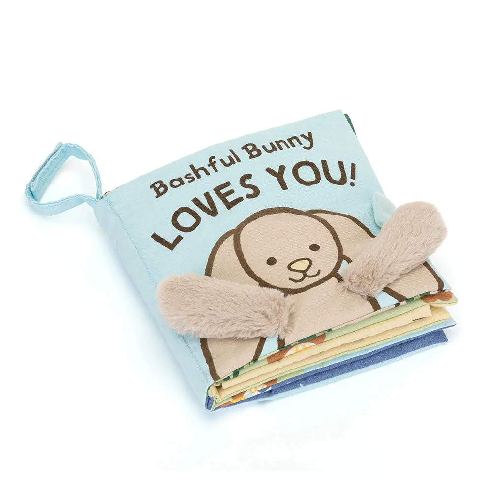 Jellycat Book Bashful Bunny Loves You
