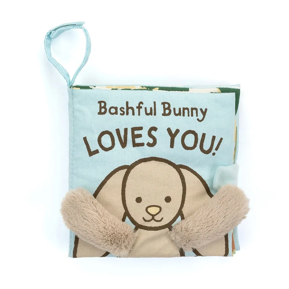 Jellycat Book Bashful Bunny Loves You