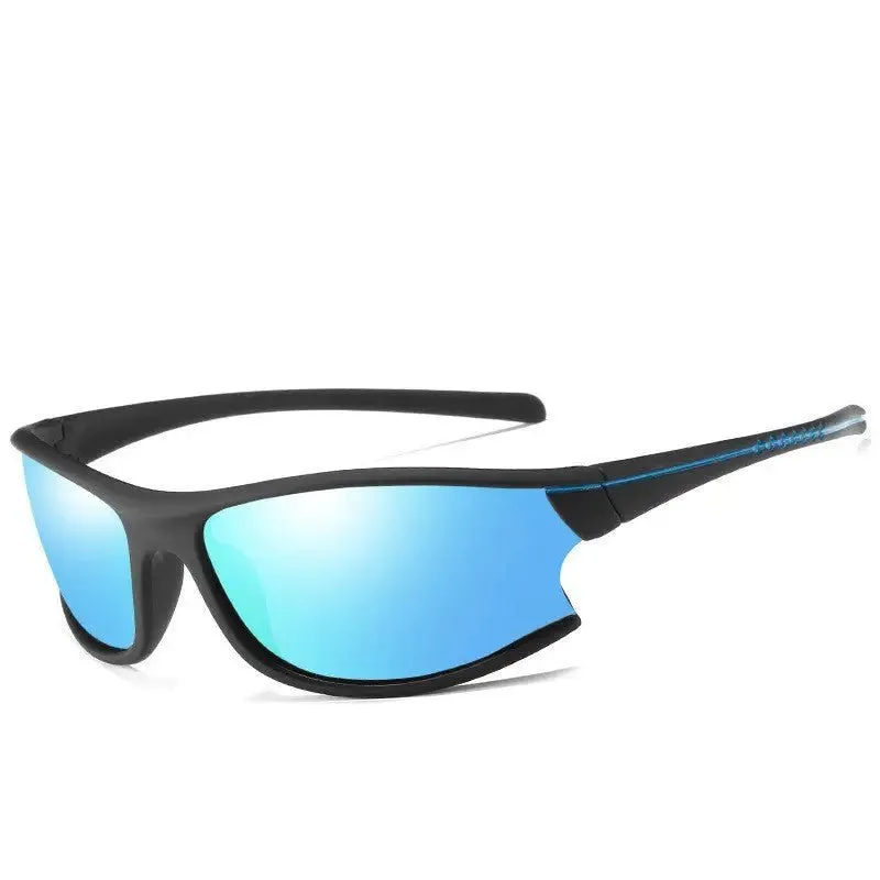 Men's Polarized Sunglasses with UV Protection & Stylish Resin Frames