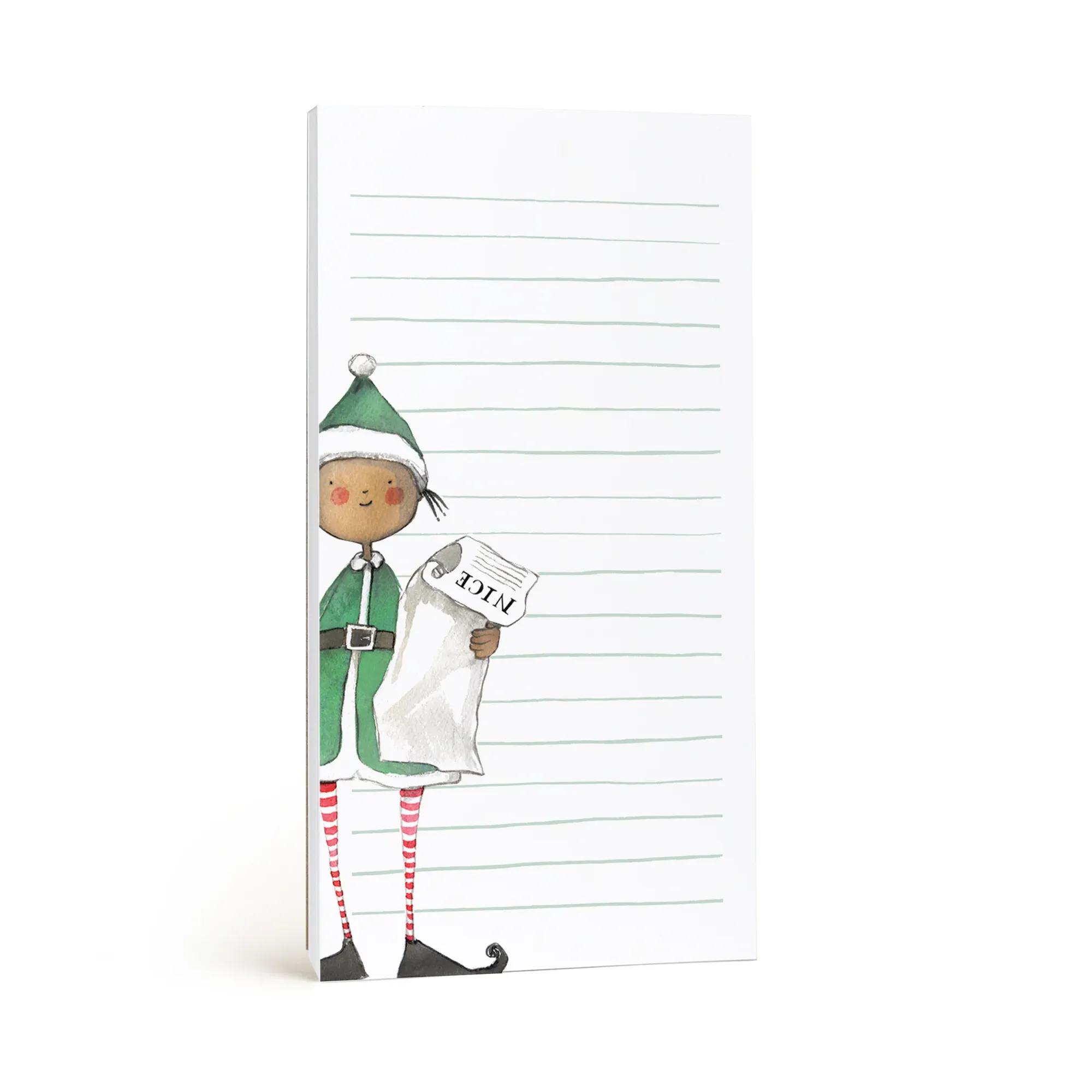 Naughty Or Nice Lined Notepad