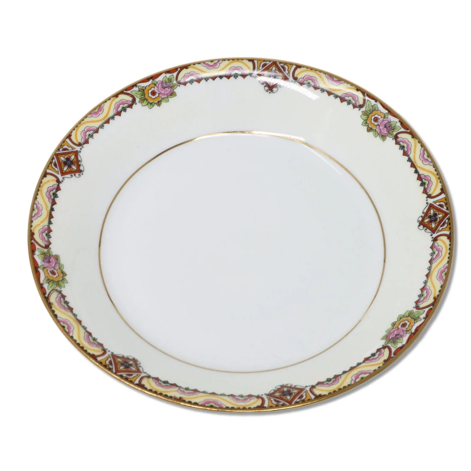 Old Abbey 3pc Mavaleix Granger Limoges Stern Bros NY China Serving Set 1920's