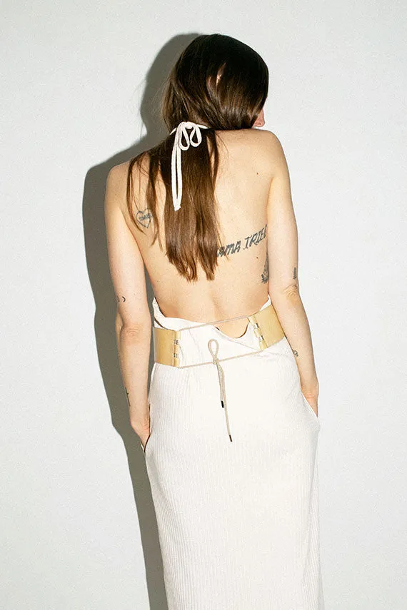 Pastel Yellow Georgia Belt
