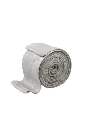 Smoke White Cashmere Belt