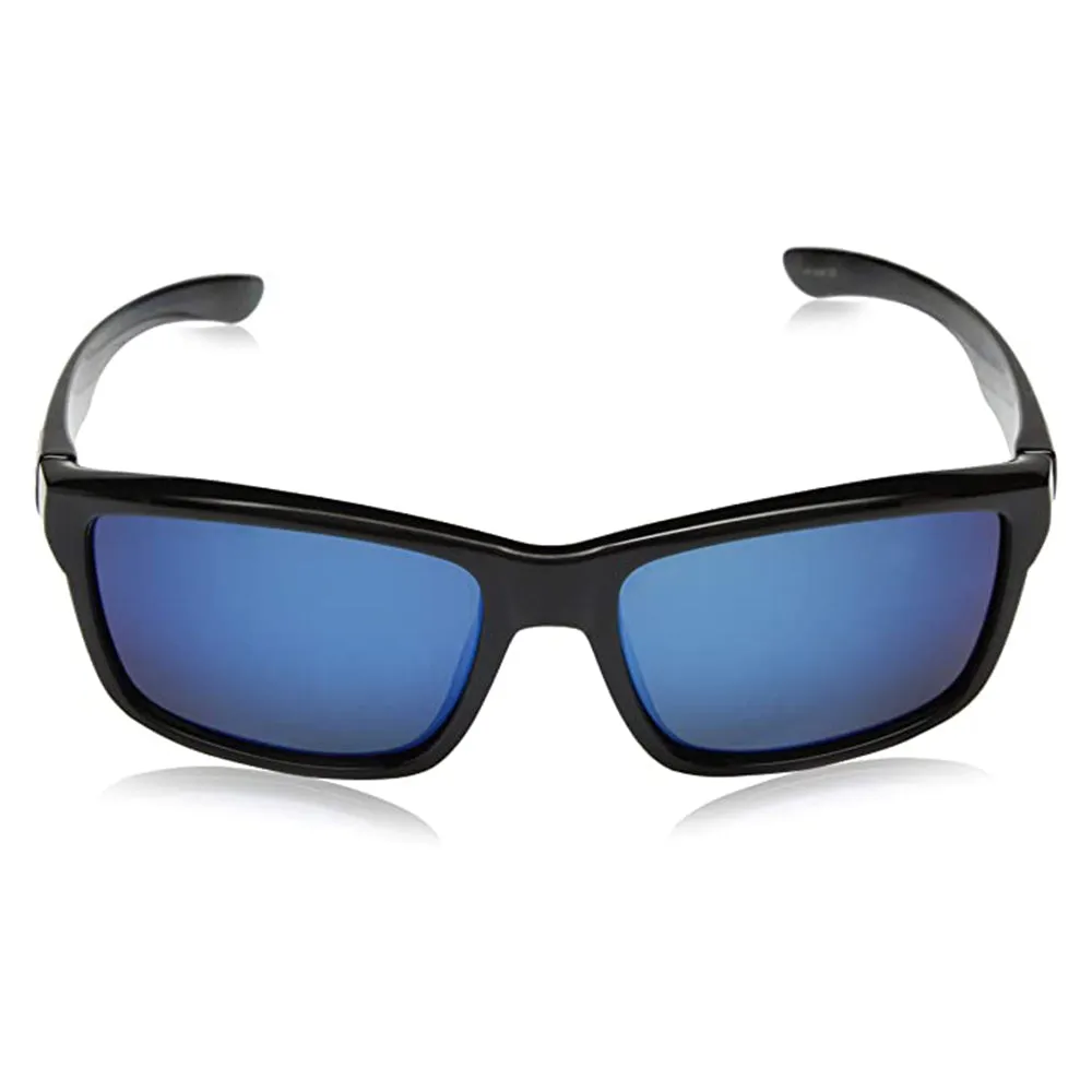 Suncloud Unisex Black Frame Blue Mirror Lens Polarized Mayor Sunglasses - S-MAPPUMBK