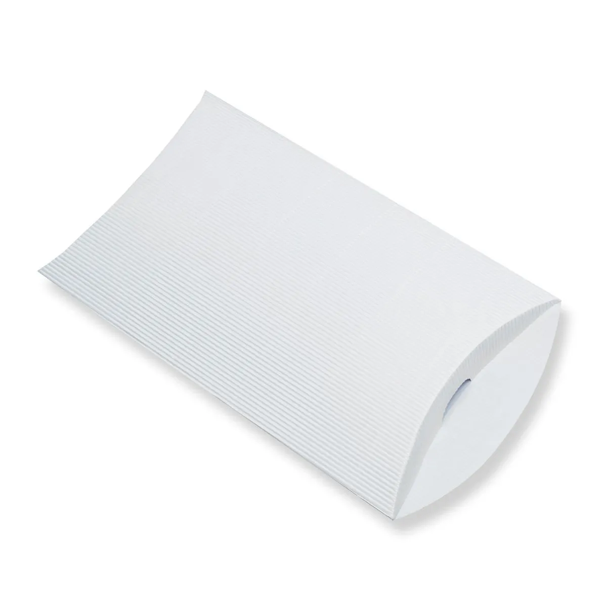 White Pillow Boxes - Corrugated