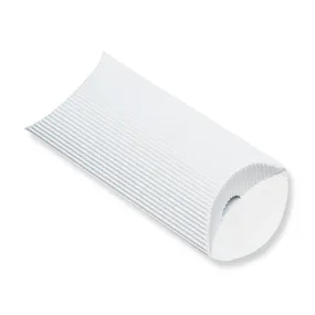White Pillow Boxes - Corrugated